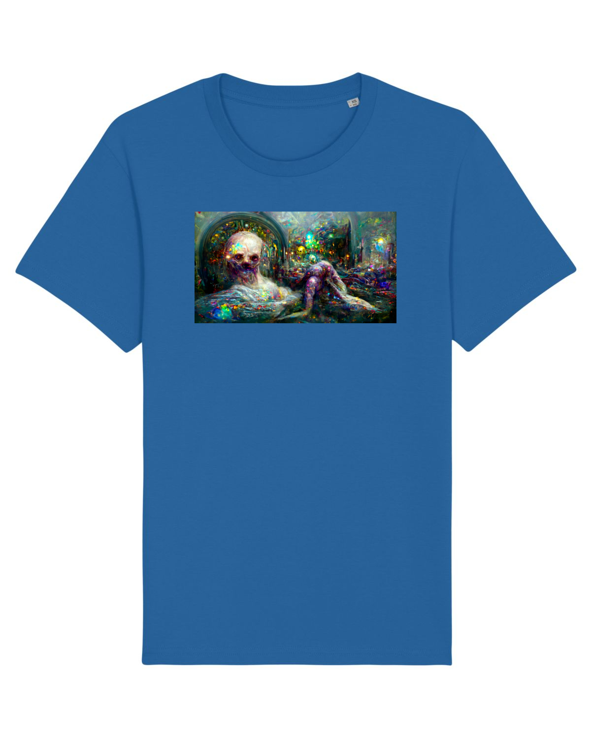 Tricou mânecă scurtă Unisex Rocker Royal Blue