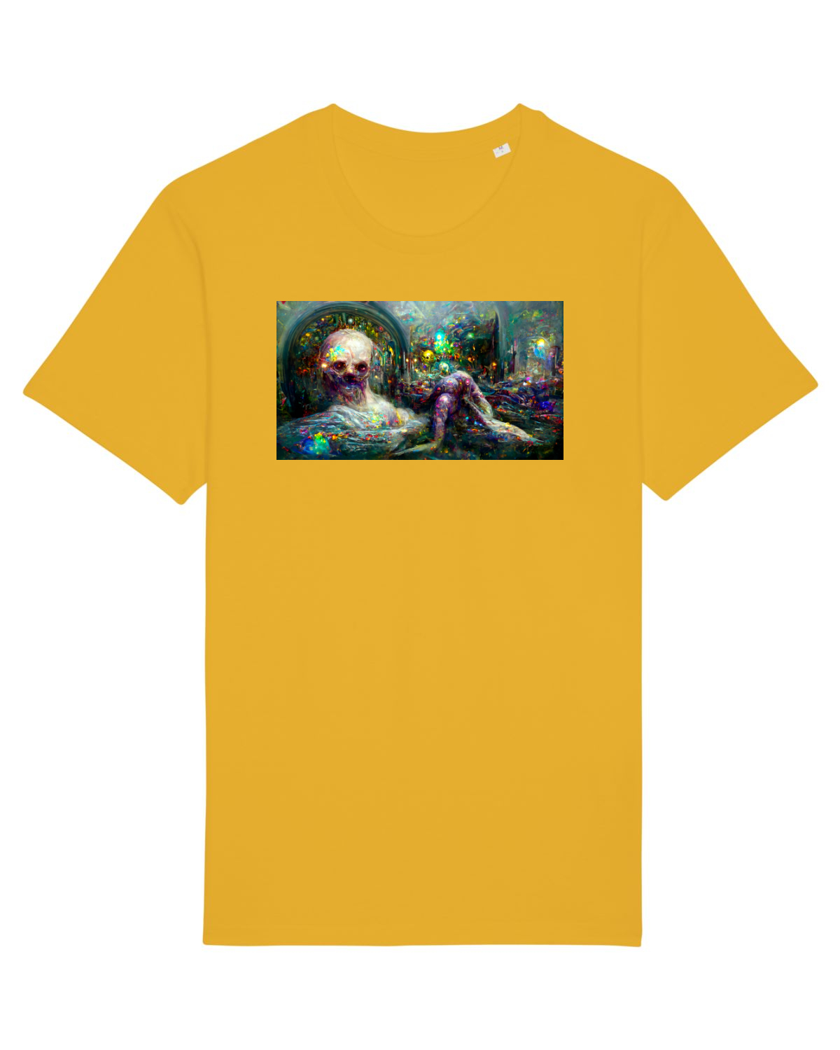 Tricou mânecă scurtă Unisex Rocker Spectra Yellow