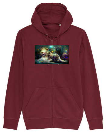 Leo #1 Burgundy
