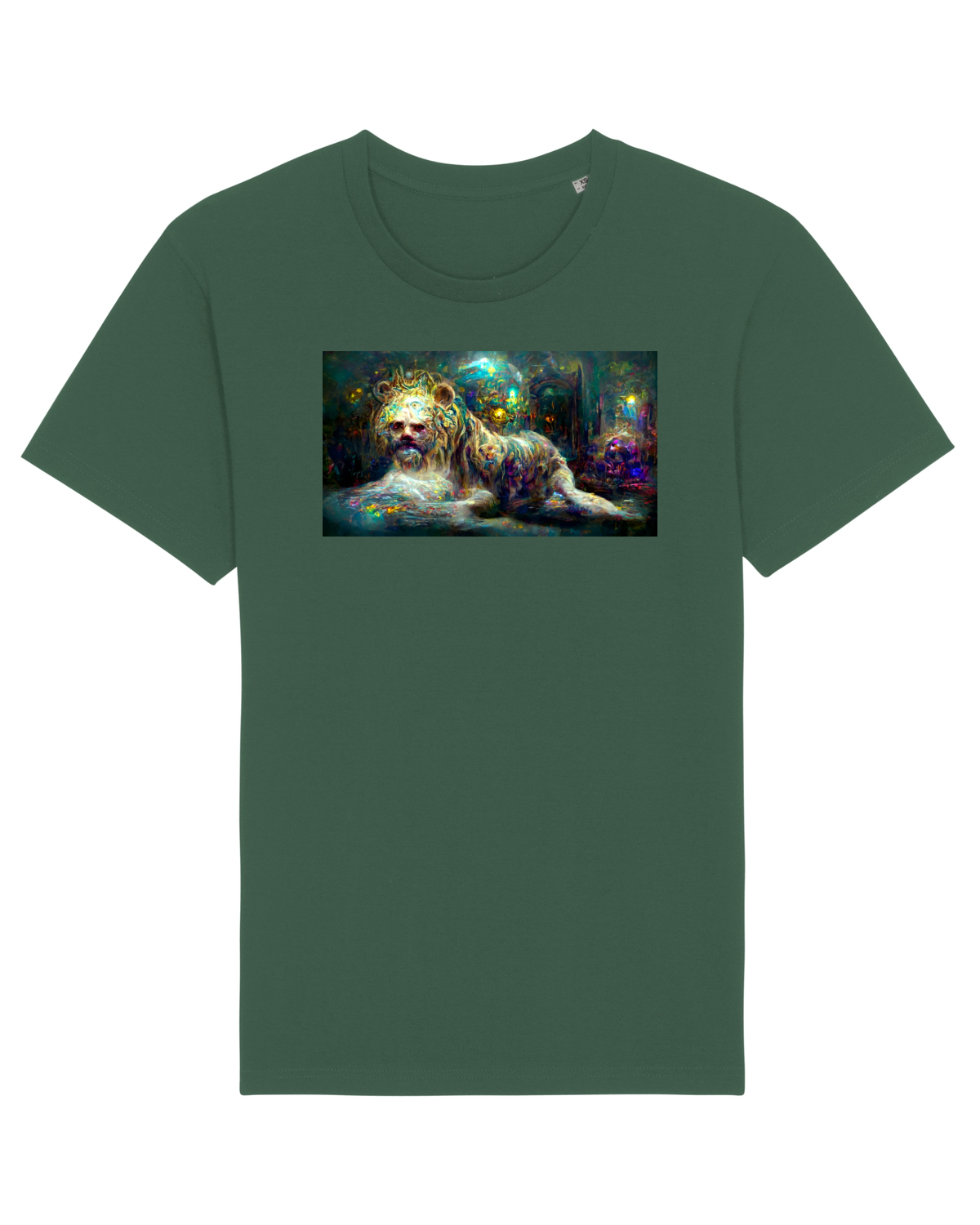 Tricou mânecă scurtă Unisex Rocker Bottle Green