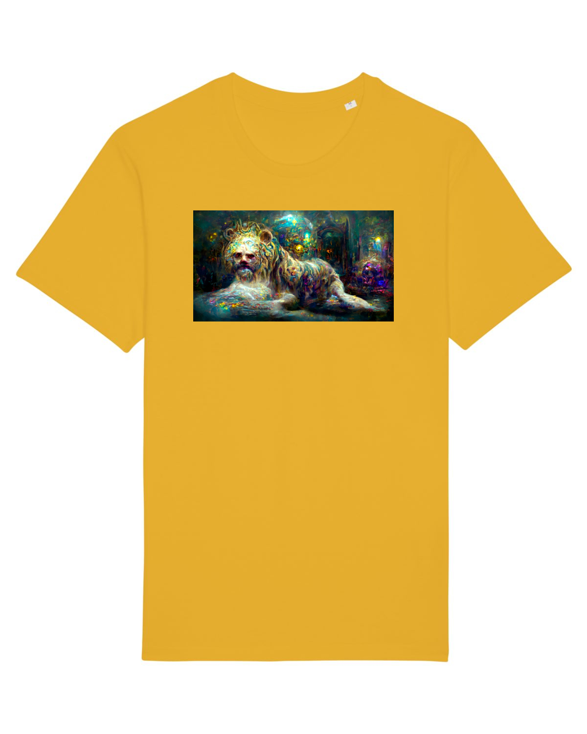 Tricou mânecă scurtă Unisex Rocker Spectra Yellow
