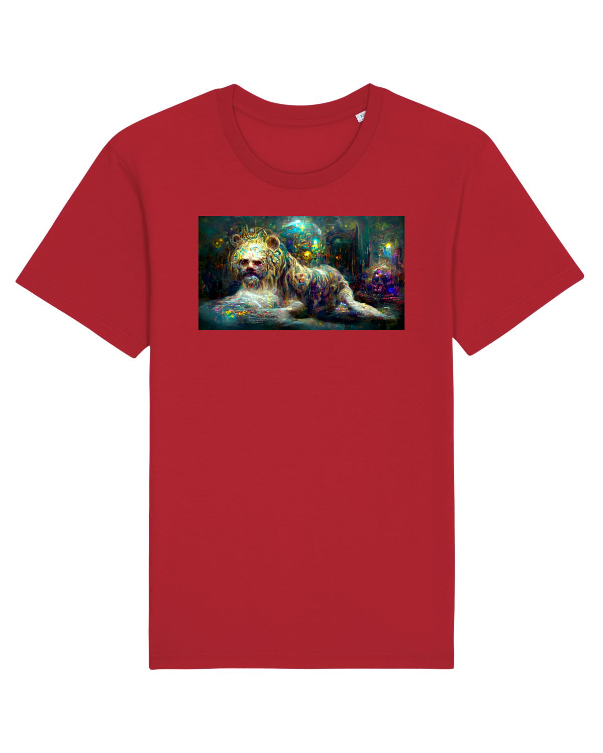 Tricou mânecă scurtă Unisex Rocker Red