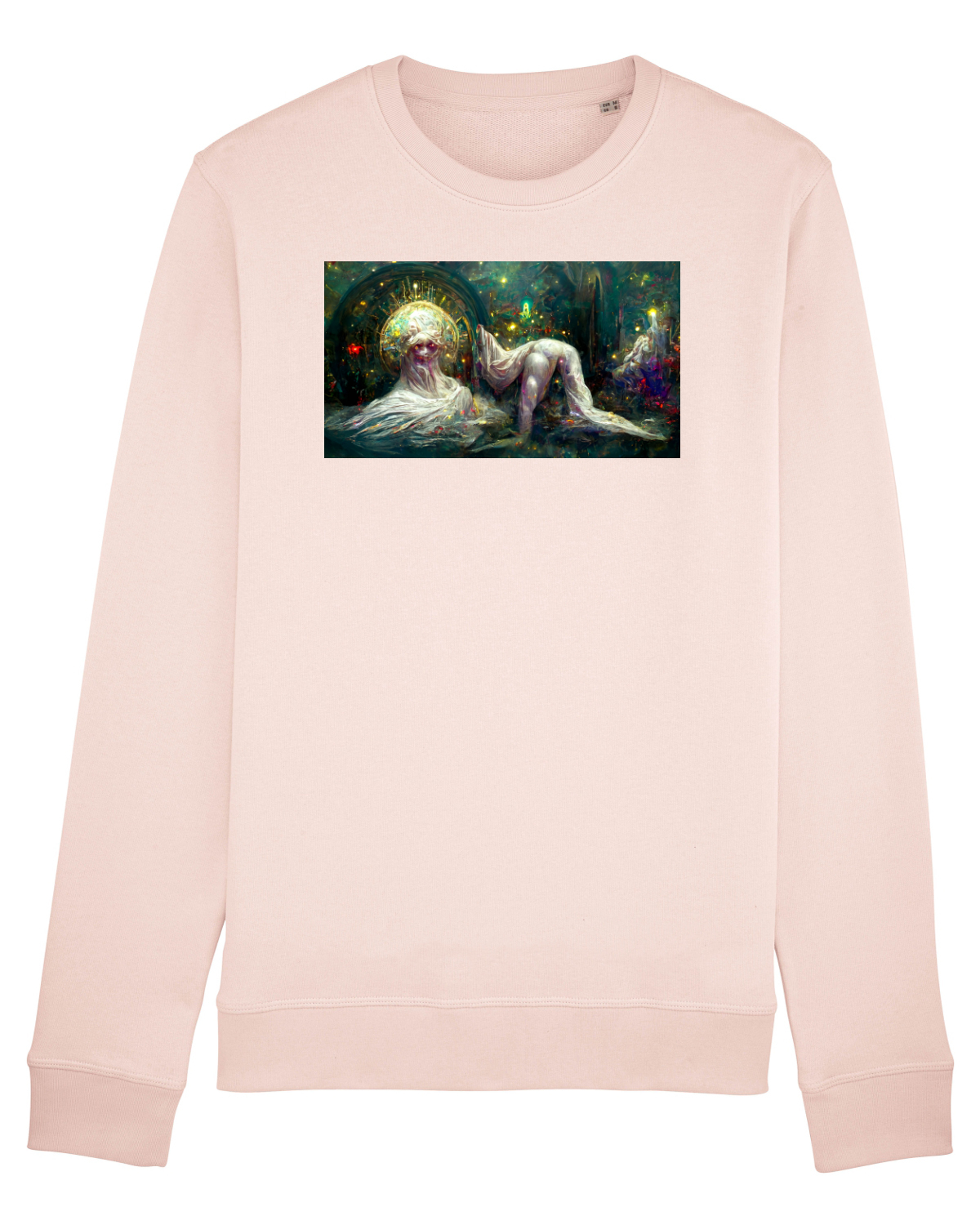 Bluză mânecă lungă Unisex Rise Candy Pink