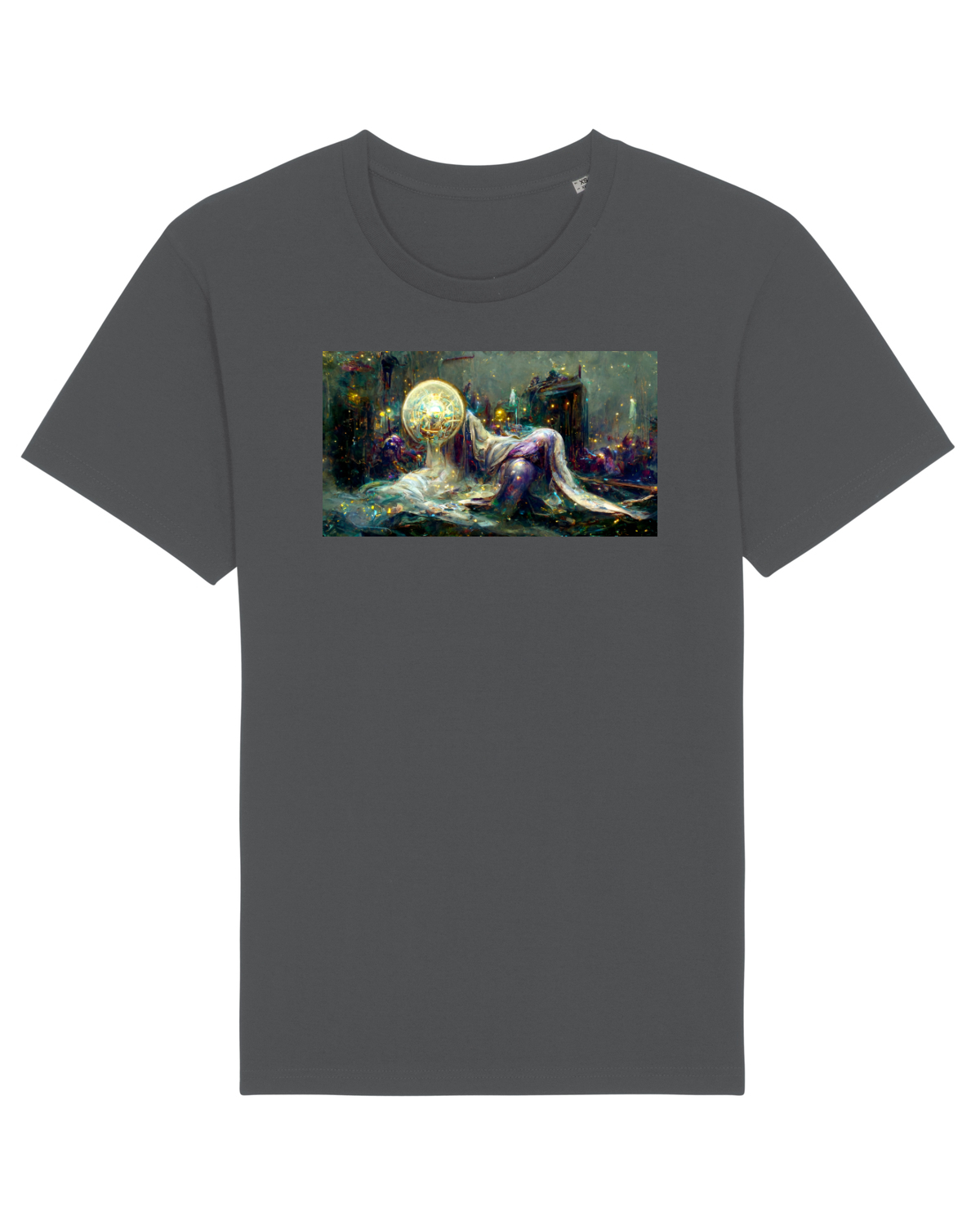Tricou mânecă scurtă Unisex Rocker Anthracite