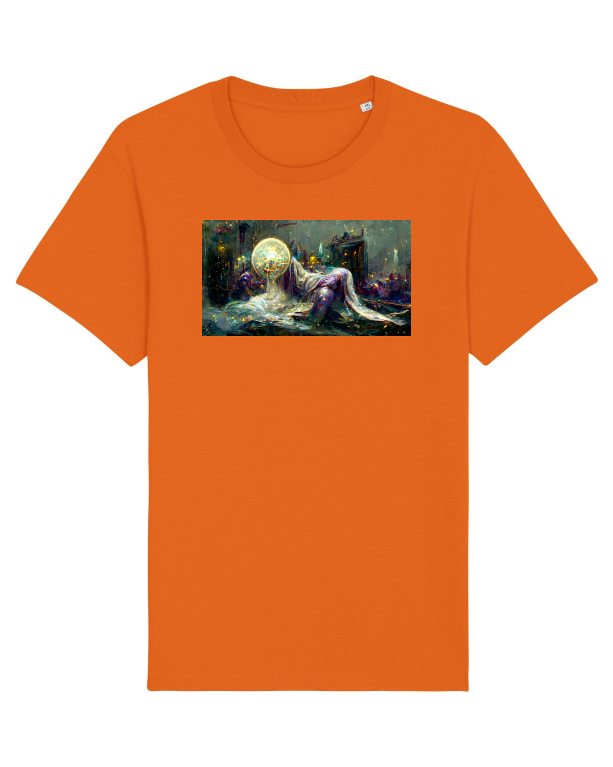 Tricou mânecă scurtă Unisex Rocker Bright Orange