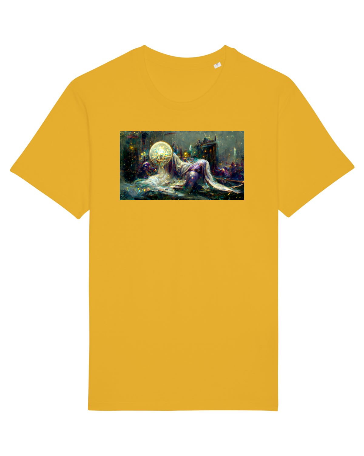 Tricou mânecă scurtă Unisex Rocker Spectra Yellow
