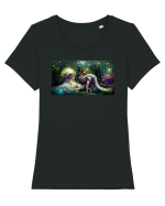 Scorpio #1 Tricou mânecă scurtă guler larg fitted Damă Expresser