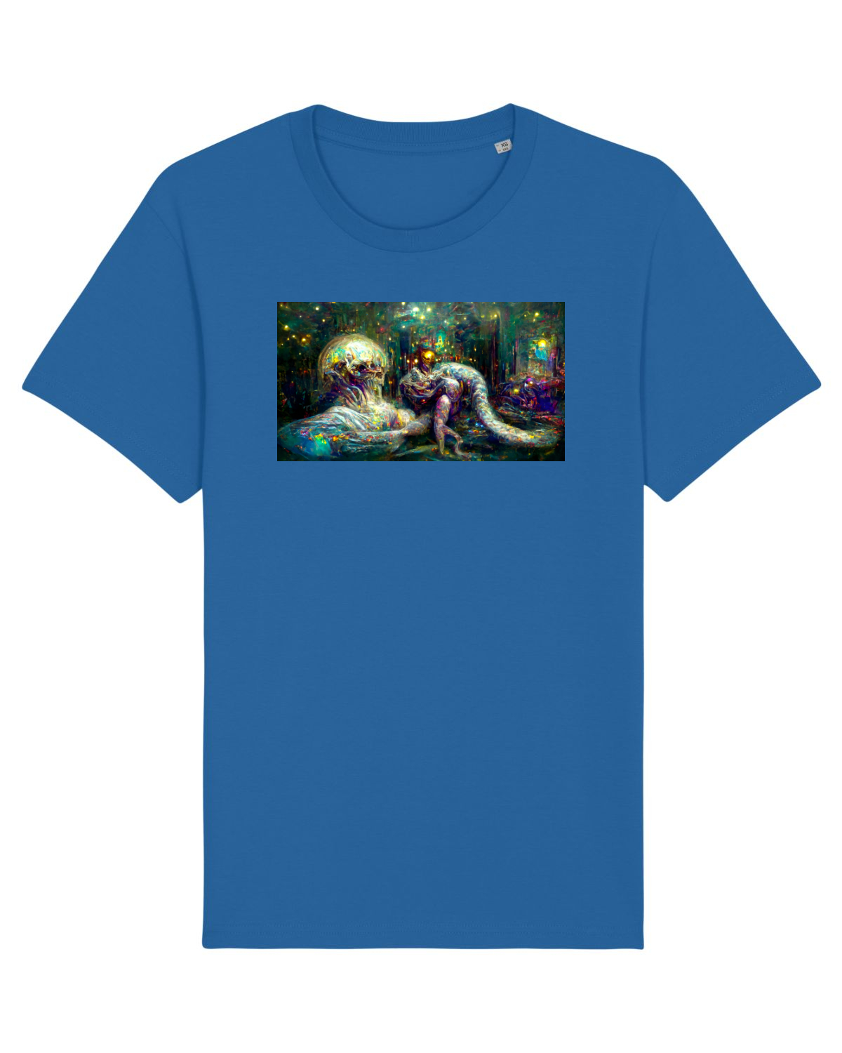 Tricou mânecă scurtă Unisex Rocker Royal Blue