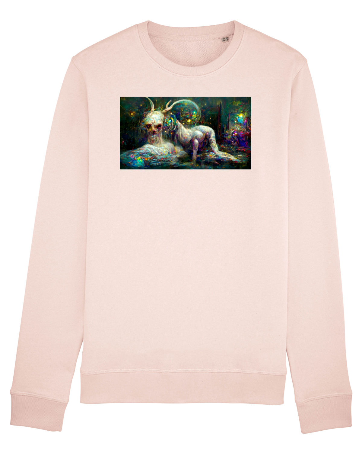 Bluză mânecă lungă Unisex Rise Candy Pink
