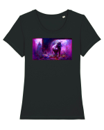 Taurus #2 Tricou mânecă scurtă guler larg fitted Damă Expresser