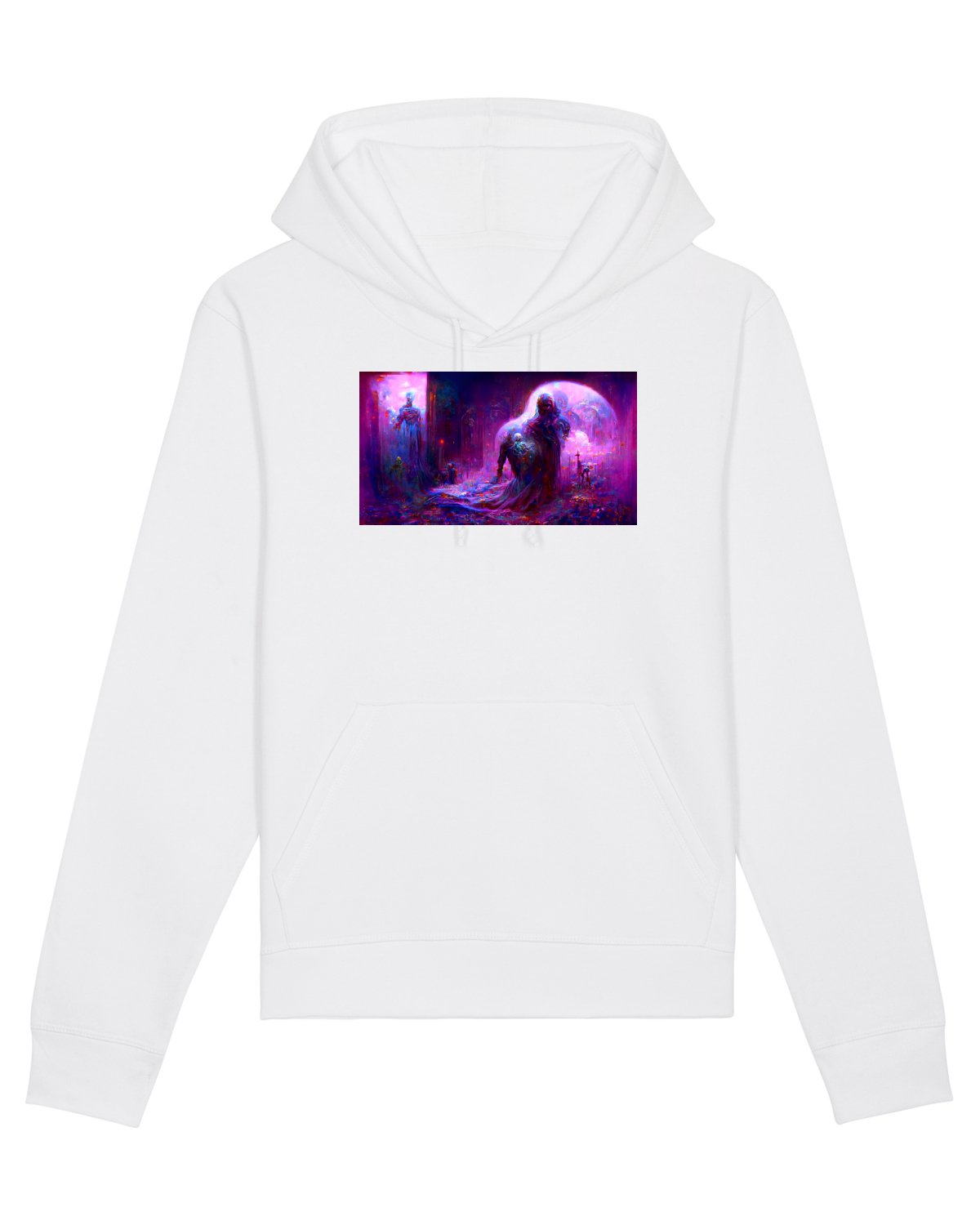 Hanorac Unisex Drummer White