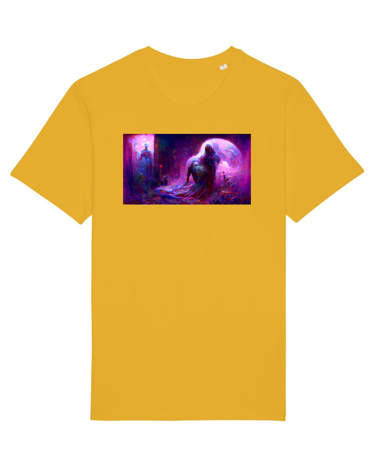 Tricou mânecă scurtă Unisex Rocker Spectra Yellow