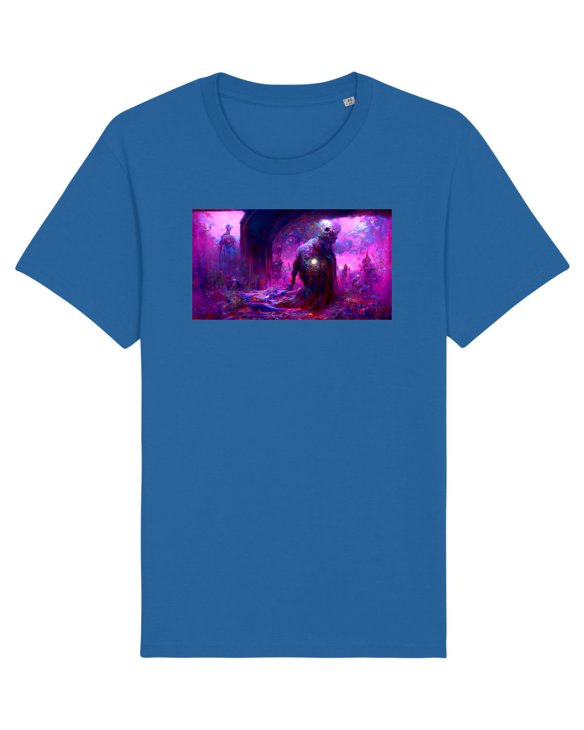 Tricou mânecă scurtă Unisex Rocker Royal Blue