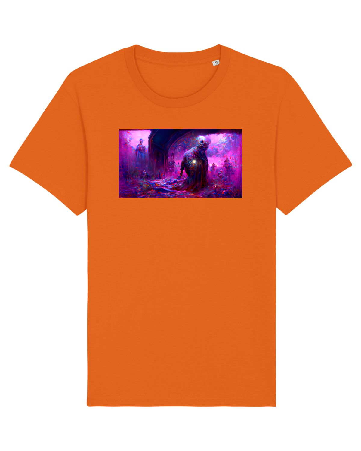 Tricou mânecă scurtă Unisex Rocker Bright Orange