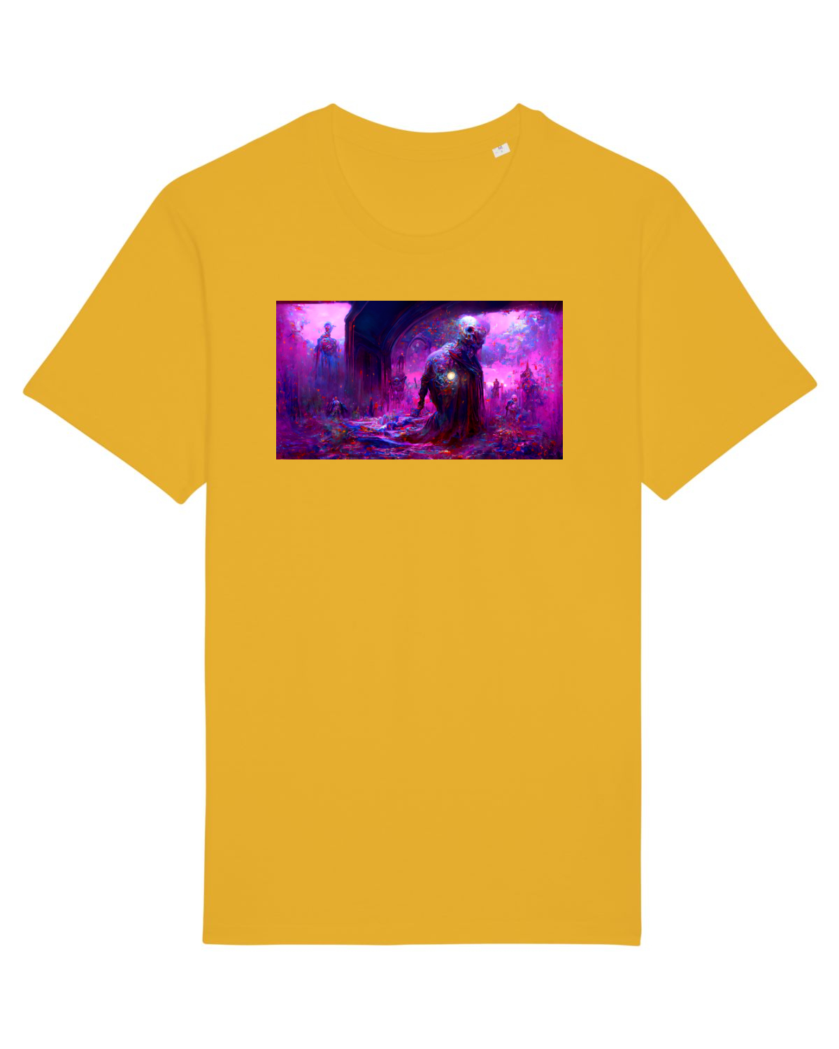 Tricou mânecă scurtă Unisex Rocker Spectra Yellow