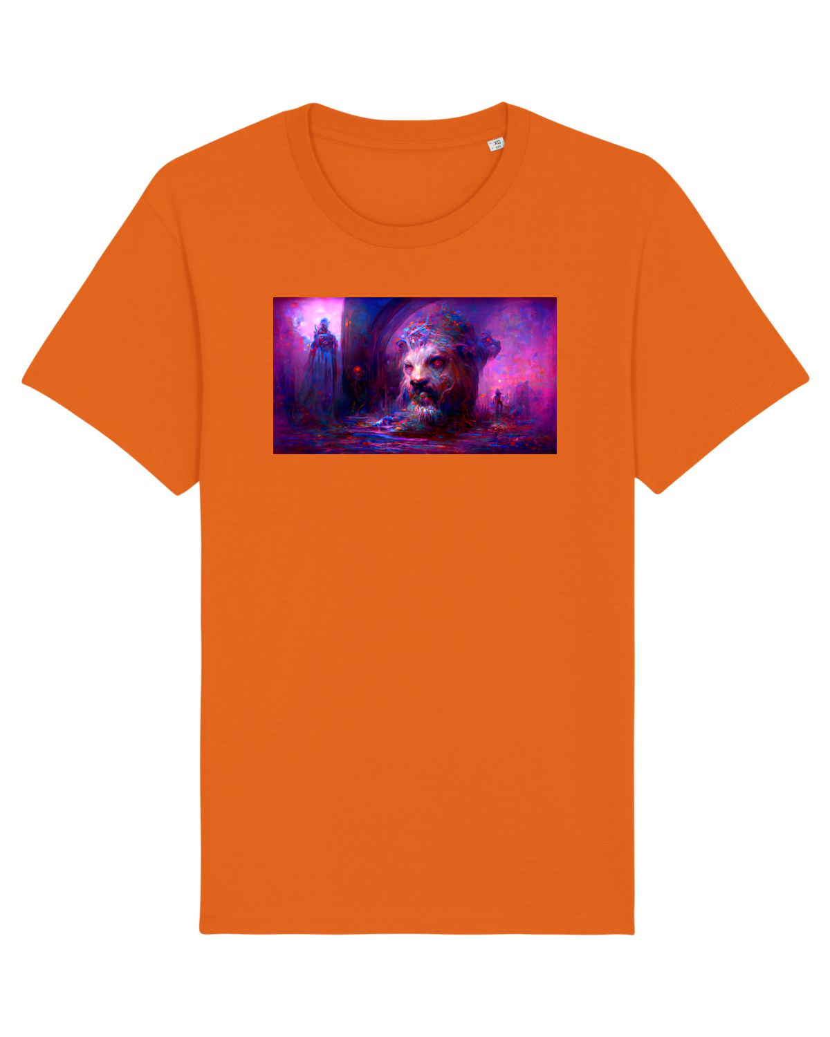 Tricou mânecă scurtă Unisex Rocker Bright Orange