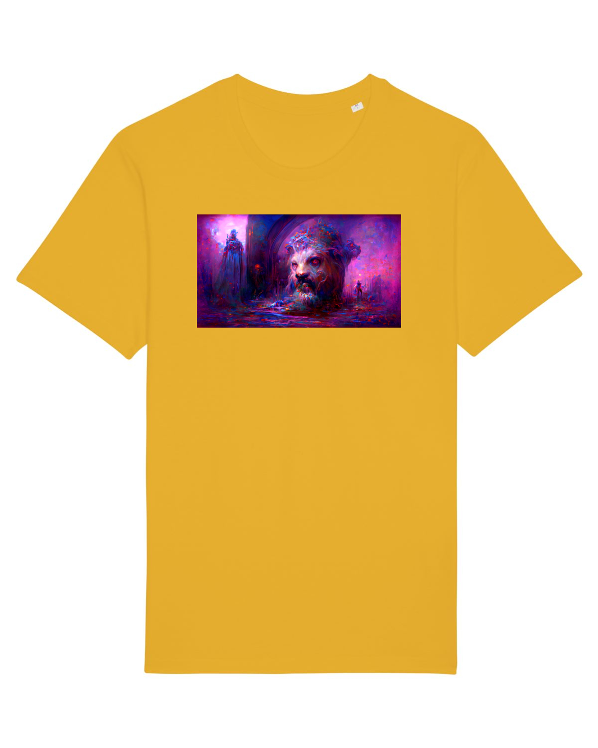 Tricou mânecă scurtă Unisex Rocker Spectra Yellow
