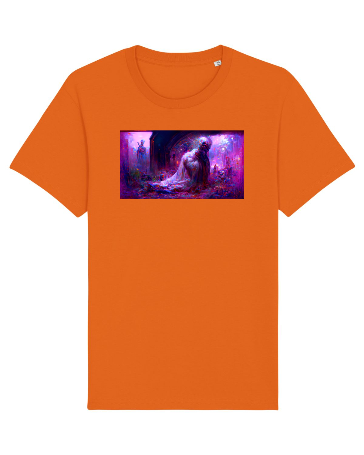 Tricou mânecă scurtă Unisex Rocker Bright Orange