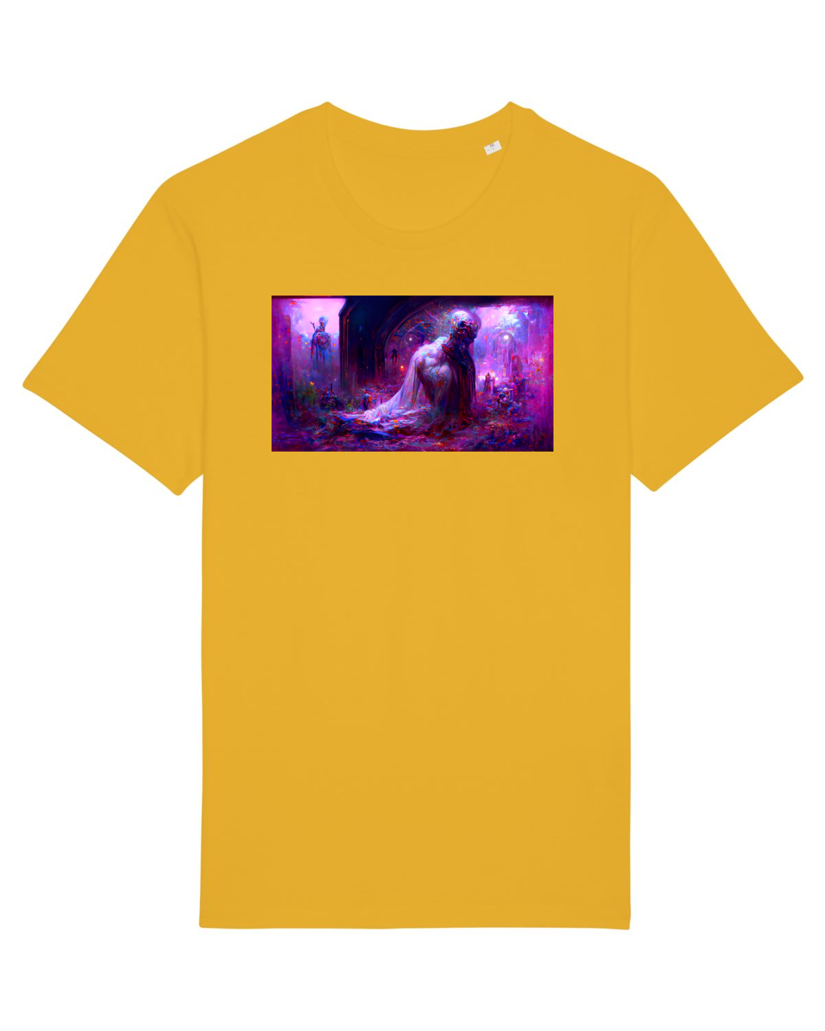 Tricou mânecă scurtă Unisex Rocker Spectra Yellow