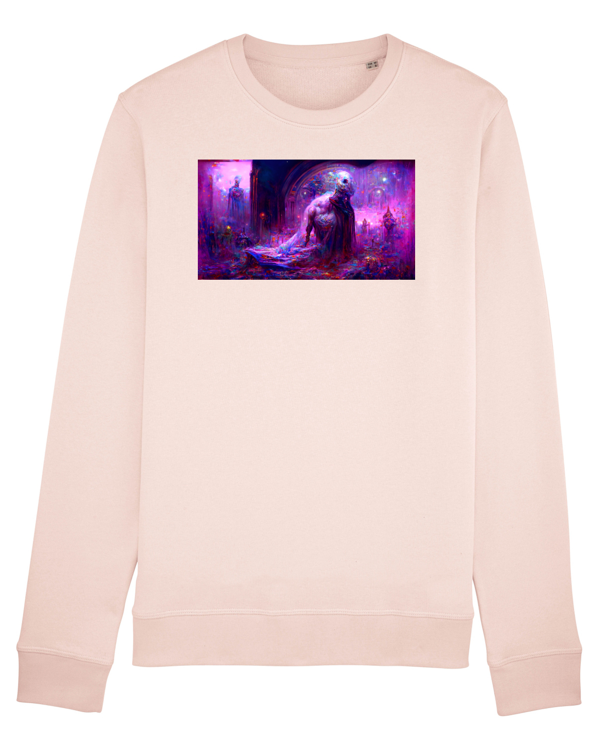 Bluză mânecă lungă Unisex Rise Candy Pink