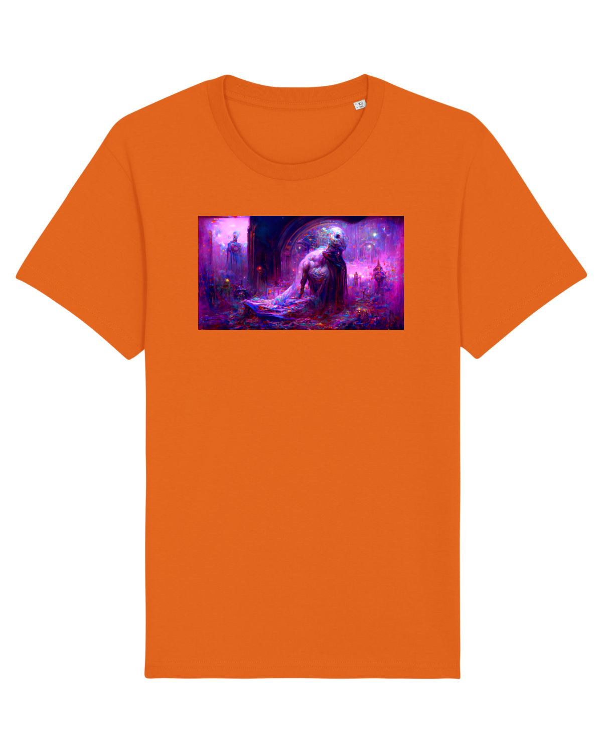 Tricou mânecă scurtă Unisex Rocker Bright Orange