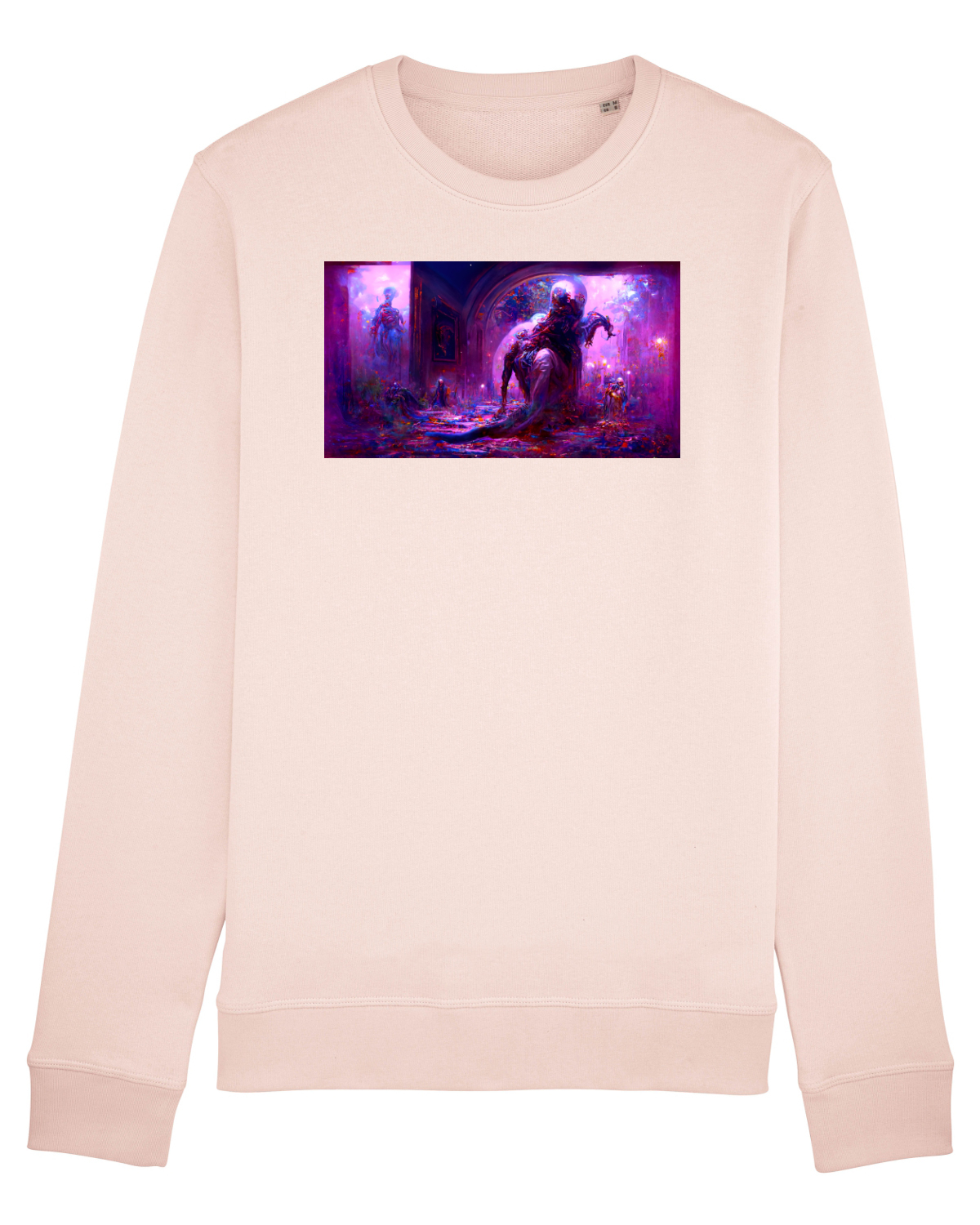 Bluză mânecă lungă Unisex Rise Candy Pink