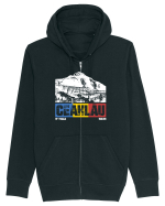 pentru montaniarzi - Romania - Ceahlau Hanorac cu fermoar Unisex Connector