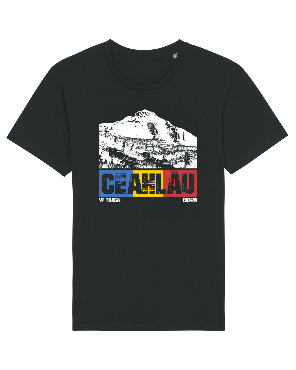 Tricou mânecă scurtă Unisex Rocker Black