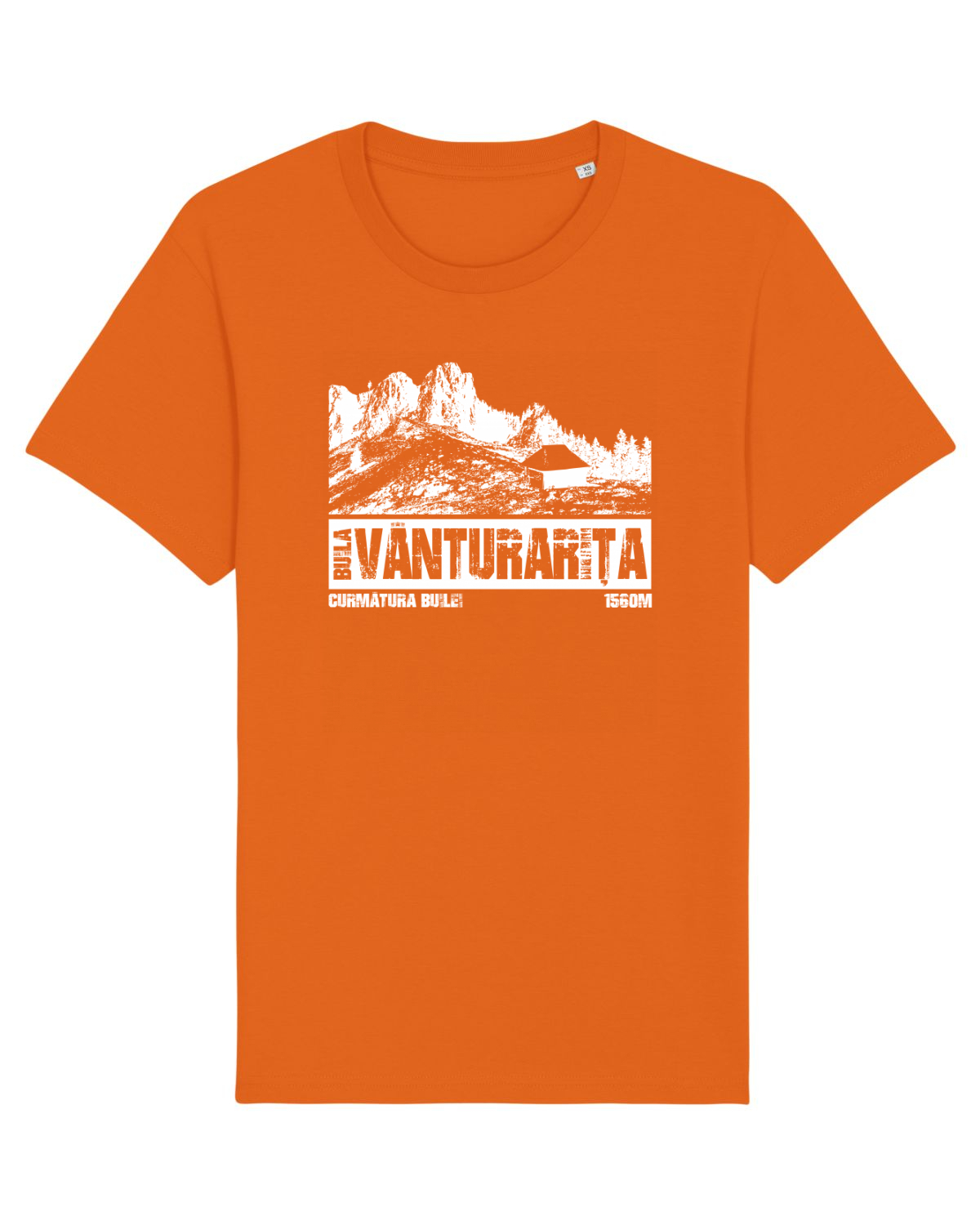Tricou mânecă scurtă Unisex Rocker Bright Orange