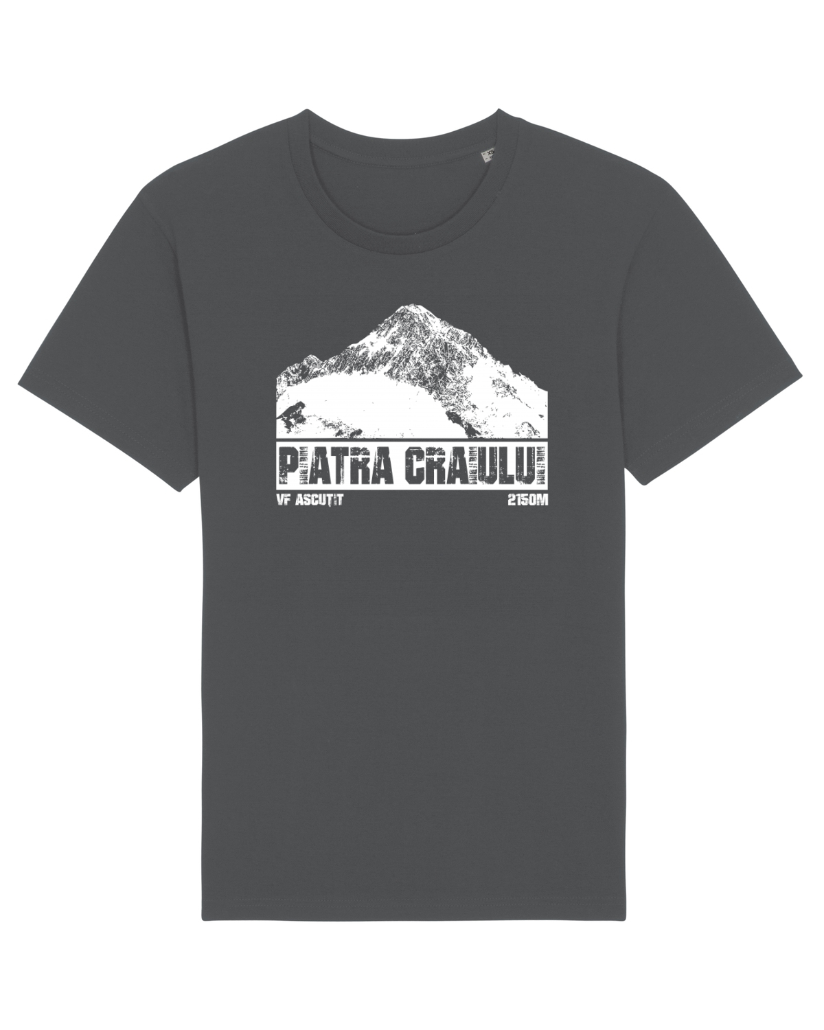 Tricou mânecă scurtă Unisex Rocker Anthracite