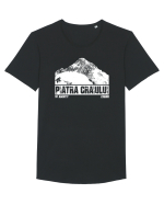 Călător în România - Vf Ascuțit in Piatra Craiului Tricou mânecă scurtă guler larg Bărbat Skater