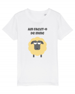 Am facut-o de oaie Tricou mânecă scurtă  Copii Mini Creator