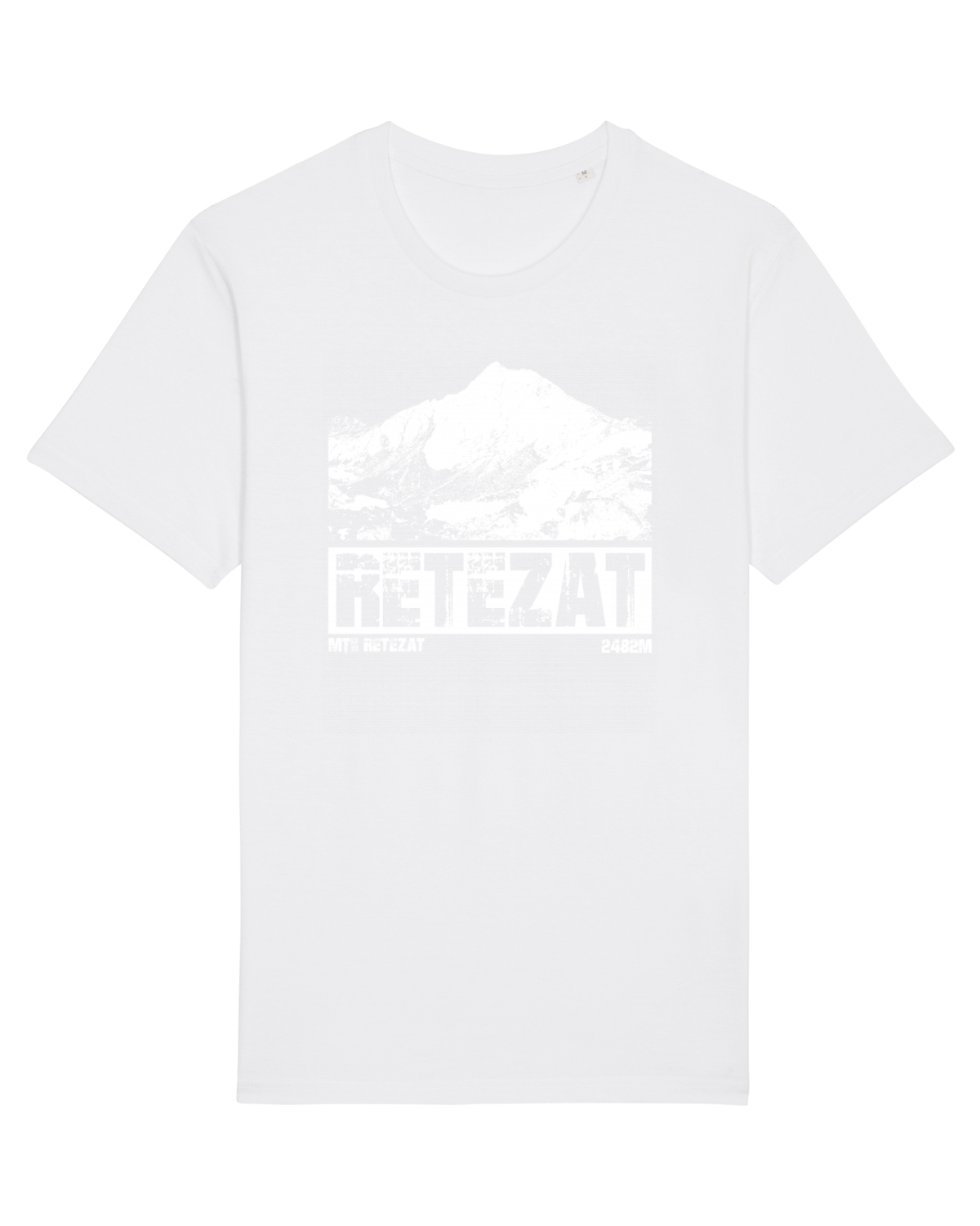 Tricou mânecă scurtă Unisex Rocker White
