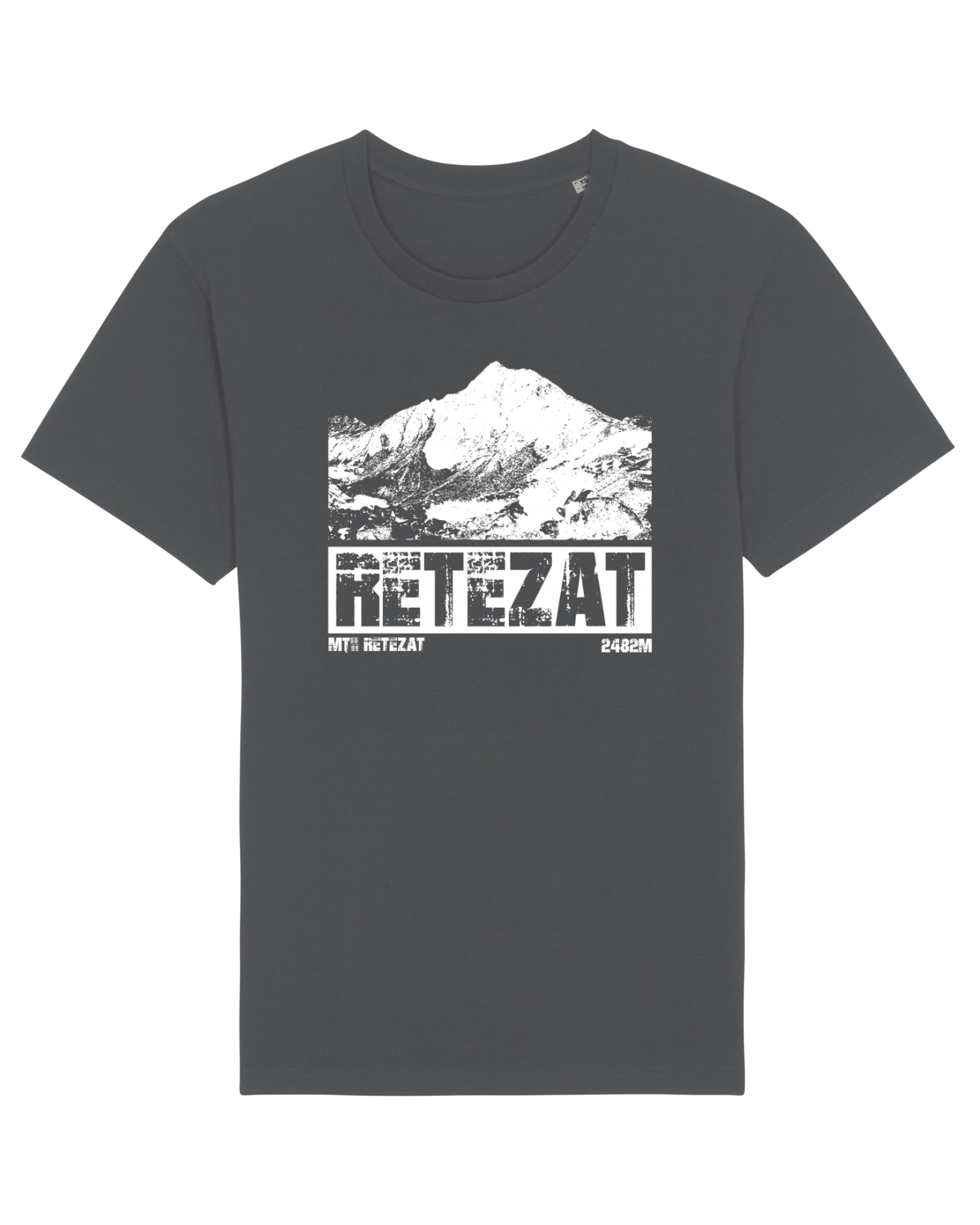Tricou mânecă scurtă Unisex Rocker Anthracite