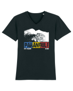 pentru montaniarzi - Romania - Parangul mare Tricou mânecă scurtă guler V Bărbat Presenter