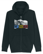 pentru montaniarzi - Romania - Vf Bucura - Bucegi Hanorac cu fermoar Unisex Connector