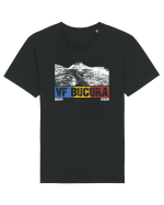 pentru montaniarzi - Romania - Vf Bucura - Bucegi Tricou mânecă scurtă Unisex Rocker