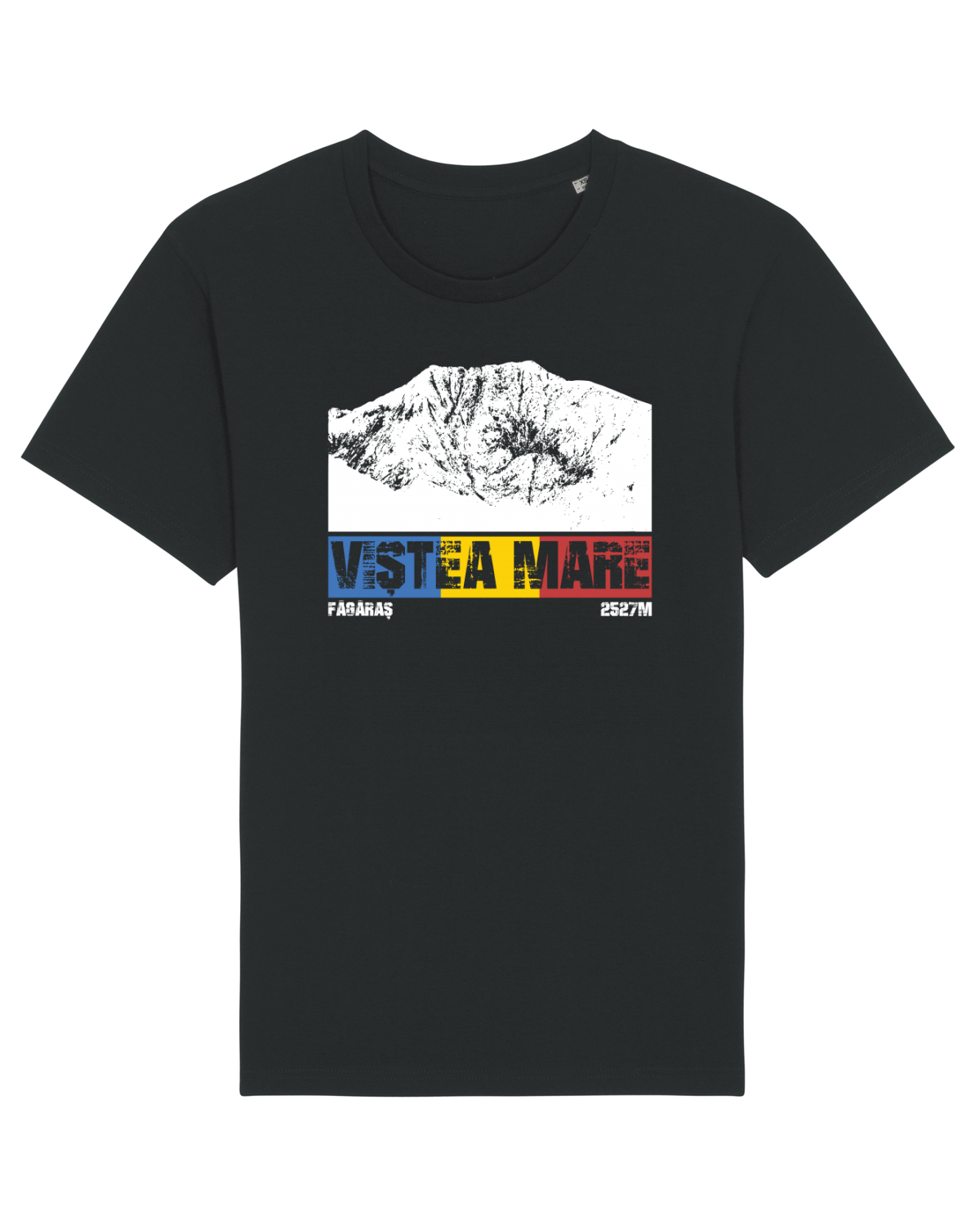 Tricou mânecă scurtă Unisex Rocker Black