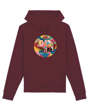 picasso piglet Burgundy