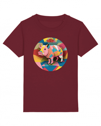 picasso piglet Burgundy