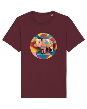 picasso piglet Burgundy