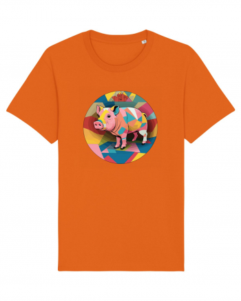 picasso piglet Bright Orange