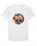 picasso piglet Tricou mânecă scurtă guler larg Bărbat Skater