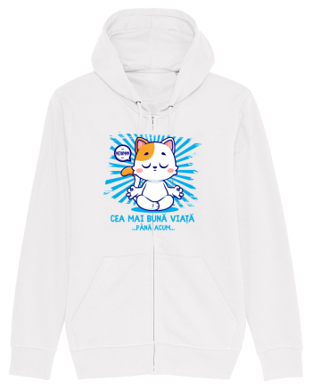 CEA MAI BUNA VIATA ... pana acum (MEOWMMM - pisica yoga) White