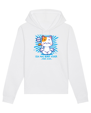CEA MAI BUNA VIATA ... pana acum (MEOWMMM - pisica yoga) White