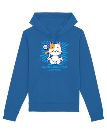 CEA MAI BUNA VIATA ... pana acum (MEOWMMM - pisica yoga) Royal Blue