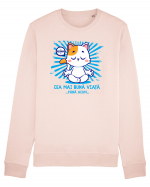 CEA MAI BUNA VIATA ... pana acum (MEOWMMM - pisica yoga) Bluză mânecă lungă Unisex Rise