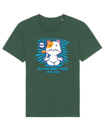 CEA MAI BUNA VIATA ... pana acum (MEOWMMM - pisica yoga) Bottle Green