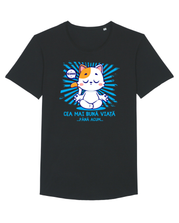 CEA MAI BUNA VIATA ... pana acum (MEOWMMM - pisica yoga) Black
