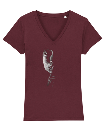 HUSH SHH! Taci (tacerea poate fi de aur...) Burgundy